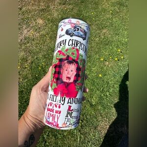 Home Alone Christmas Tumbler | Merry Christmas | 20oz Stainless Steel